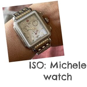 ISO Michele Silver Watch